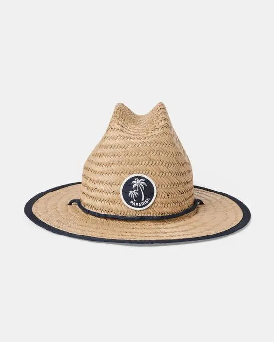 Chapeau de plage en paille