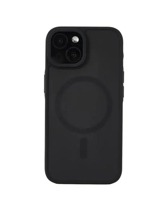 iPhone 15 boîtier magnétique - Noir mat