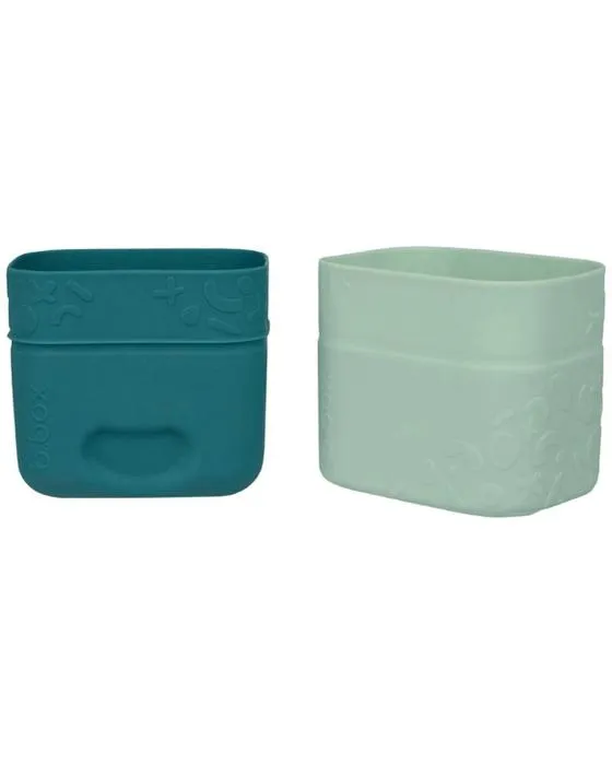 B.box Silicone Snack coupes forêt