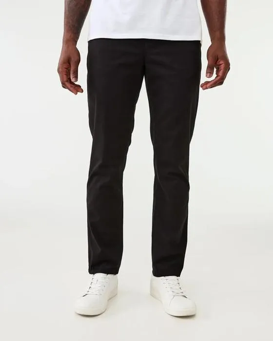Pantalons en chino mince et stretch