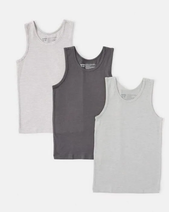 3 Pack Super Soft Singlets