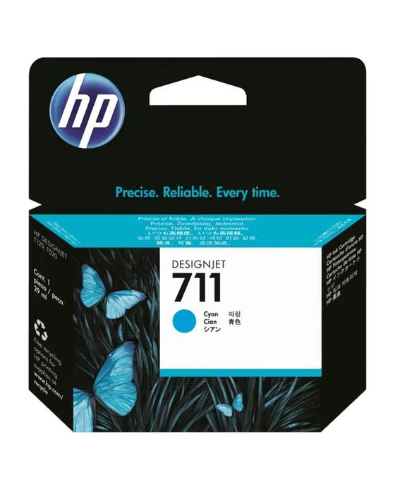 Cartouche d'encre HP 711 Cyan 29mL