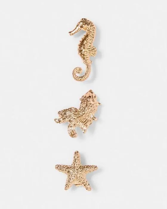 3 Pack Ocean Brooch - Tonor