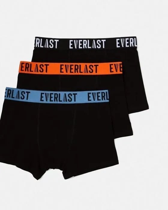 3 Pack Everlast Hommes Vêtements de travail Trunks