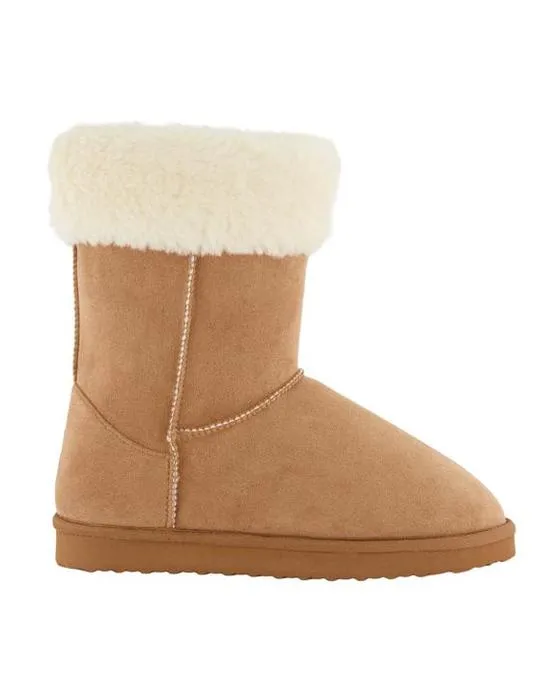 Bottes de faux-fils de fourrure