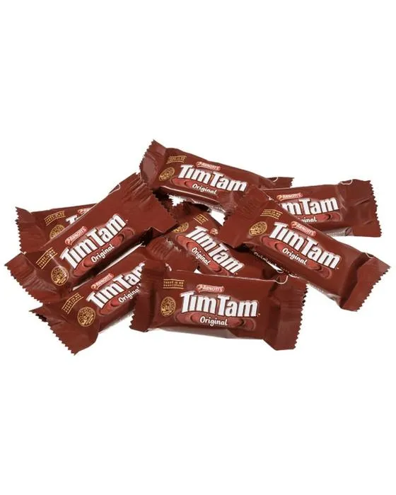 Les paquets de portions Tim Tams 150 individuels originaux d'Arnott