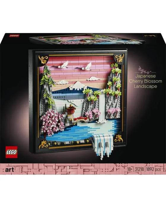 LEGO ART Paysage de cerises japonaises 31218