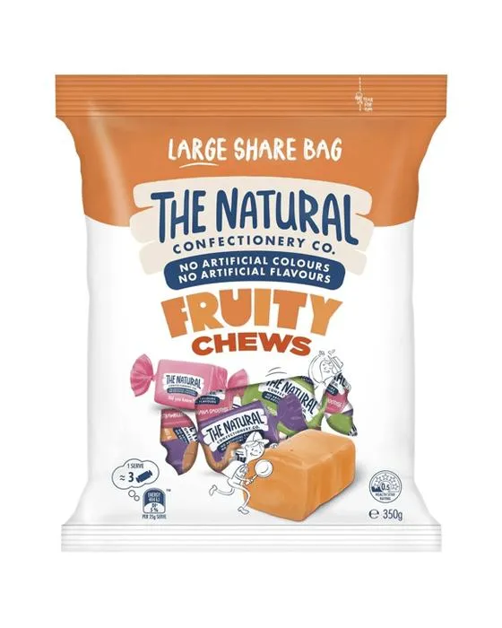 La confiserie naturelle Co. Fruity Chews 350g