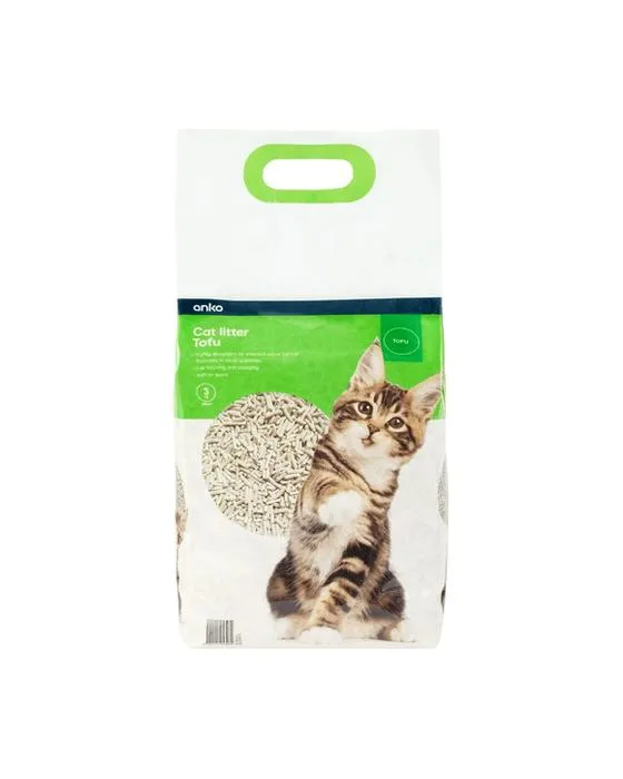 Tofu pour l'abreuvement des chats