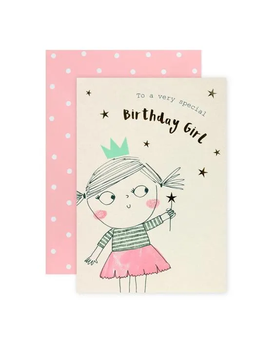 Connexions de la carte d'anniversaire Hallmark pour fille - merveilleux jour
