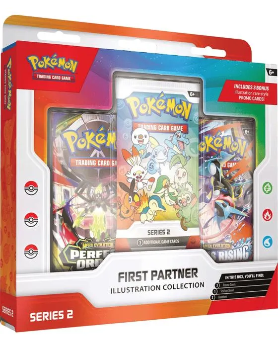 Pokemon Trading Card Game: Première collection d'illustrations partenaires série 2