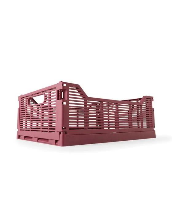 13L Crate linéaire collasible - Moyenne, Bourgogne
