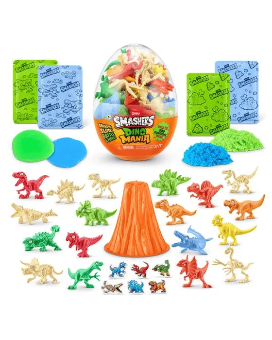 31 pièces Zuru Smashers Dino Mania