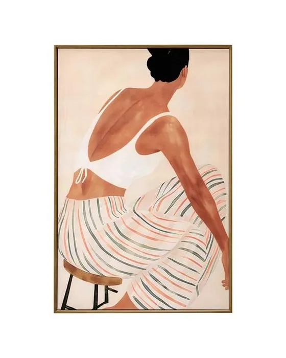 Toile encadrée Clara - 60cm x 90cm