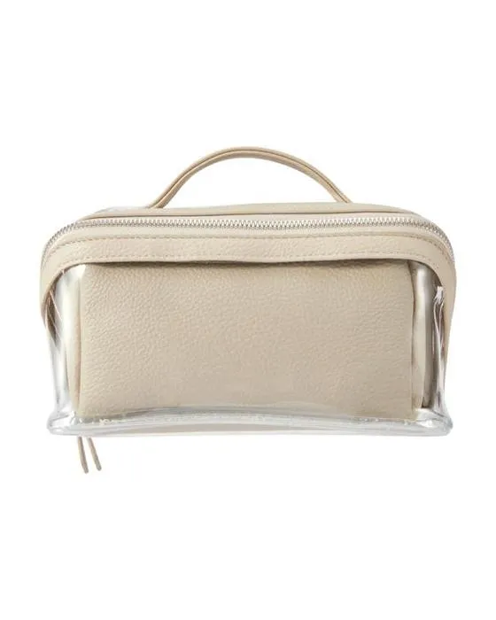OXX Cosmétiques 3-en-1 Sac de maquillage - Beige
