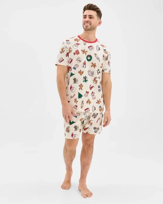Maxx Family Matching Christmas Australian Cotton Mens Pyjama Set - Icônes de Noël