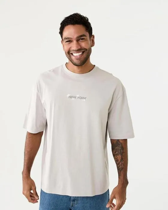 T-shirt Boxy Print