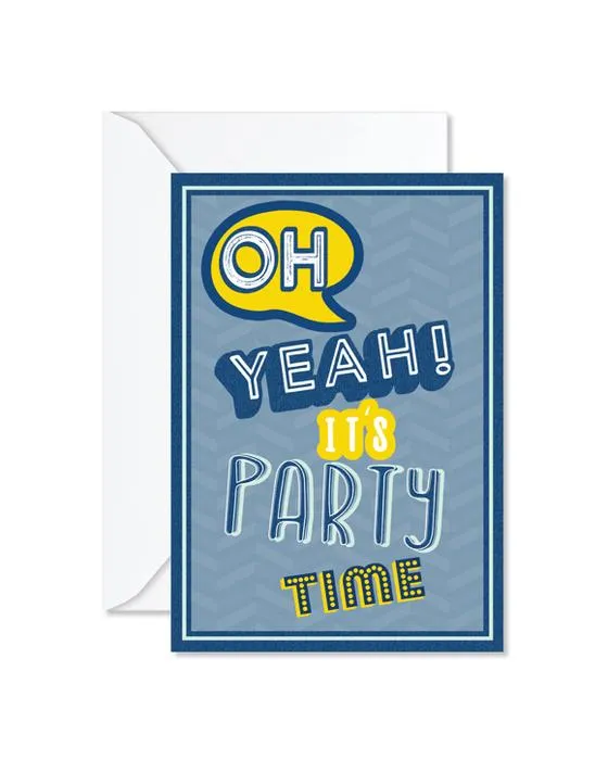 Carte d'anniversaire de Hallmark - Heure de fête