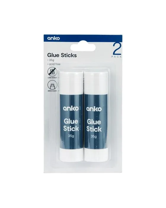 2 Stick de colle en emballage 35g
