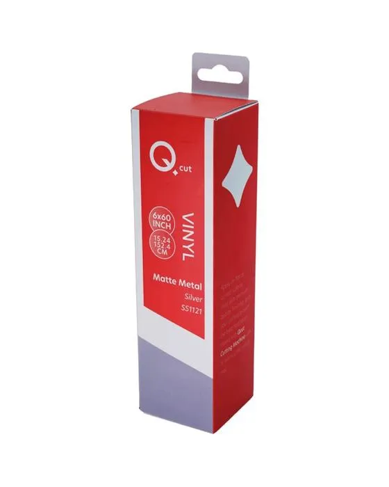 Qcut Spécialité Vinyl Argent Matte