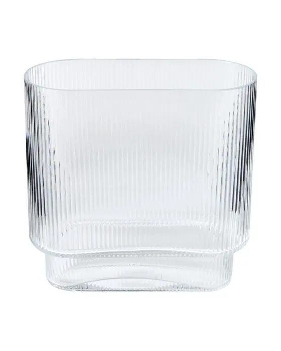 Vase linéaire en verre