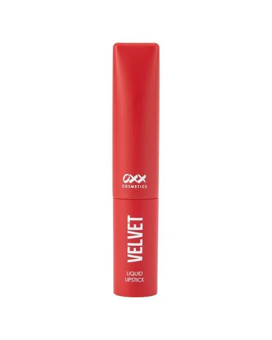 Rouge à lèvres liquide en velours de Cosmétiques OXX - Flame