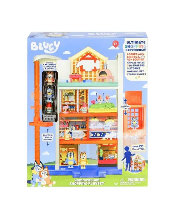 Bluey S9 Hammerbarn Centre commercial Playset