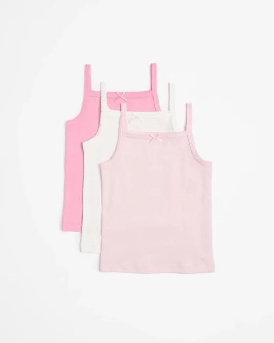 Filles Singlet 3 Pack - Maxx