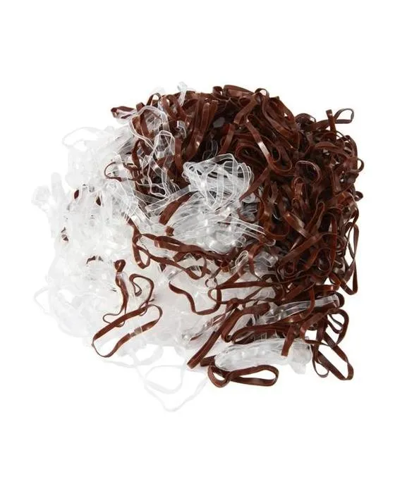 OXX Haircare 500 pièce Poly Band Pack
