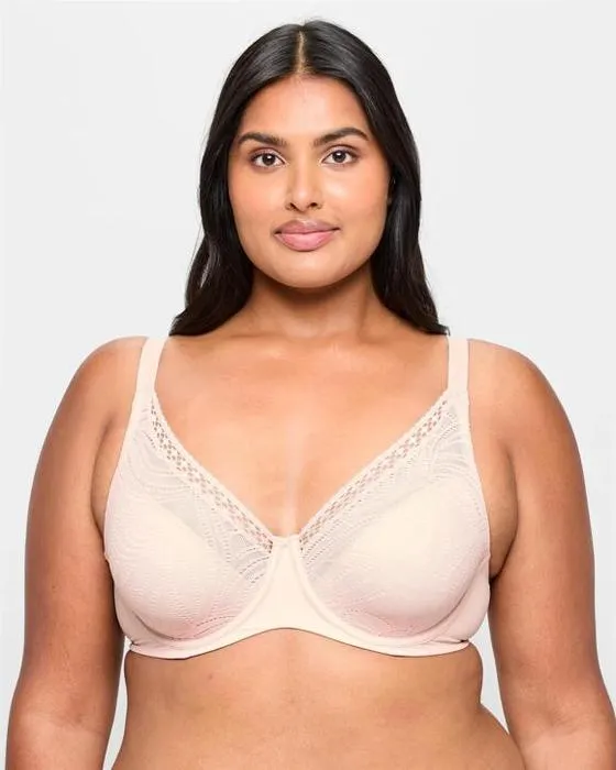 Ciblent le soutien-gorge minimalisateur de dentelle