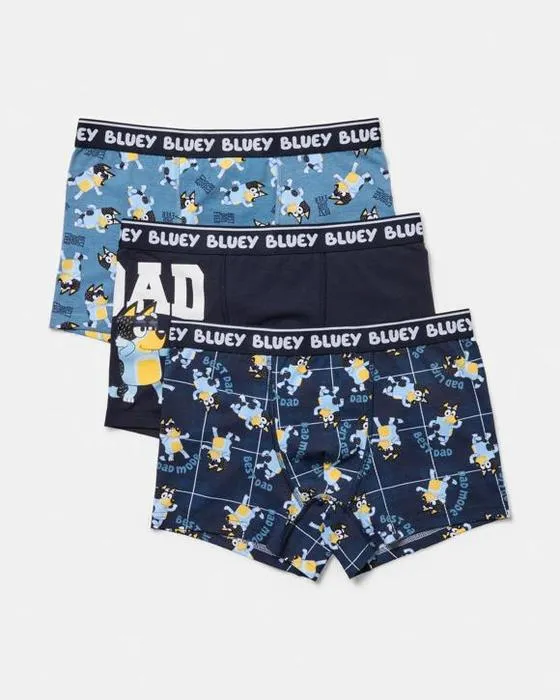 3 Trunks de licence de paquet bleu