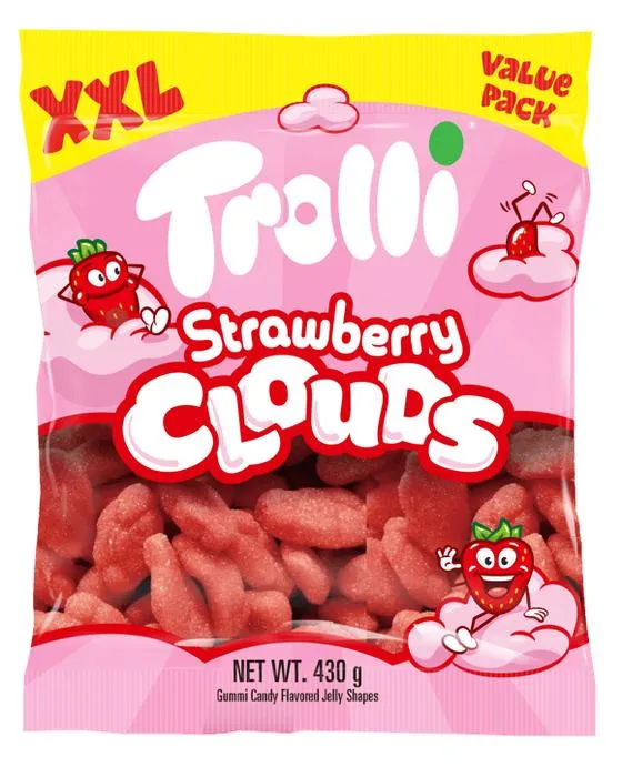 Trolli Strawberry Clouds 430g