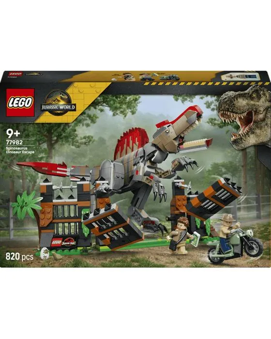 LEGO Jurassic World Spinosaure Dinosaure Escape 77982