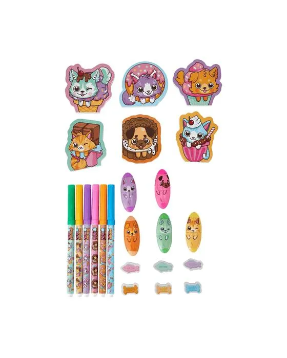 24 pièces de sucre Rush parfumé de papeterie