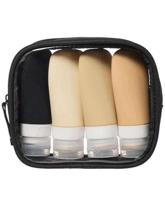 Otto On The Go Set de bouteilles de voyage Tan