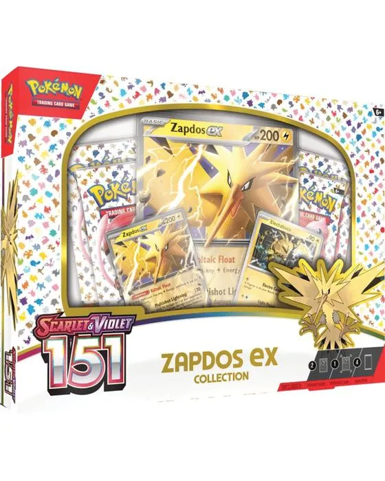 Pokemon Trading Card Game: Scarlet et Violet 151 Zapdos Ex Collection