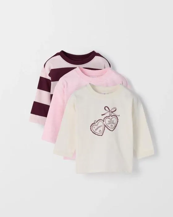 T-shirts Cible Baby Bio Cotton 3 Pack manches longues
