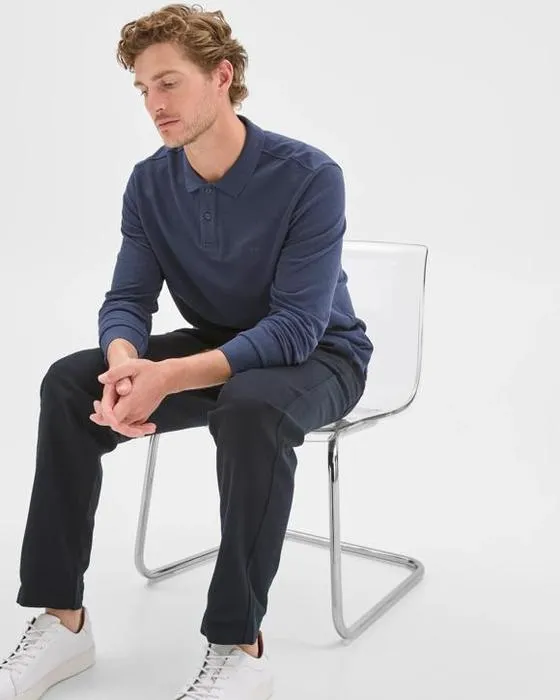 Cible Homme Australien mélange de coton bouton Polo Top