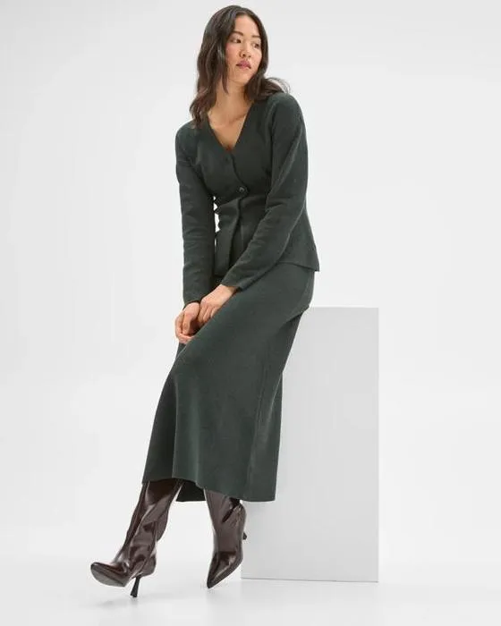 Aperçu Jupe Boucle Knit Midi