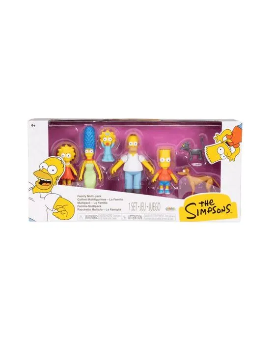 6cm La famille Simpsons Figure Multi-paquet
