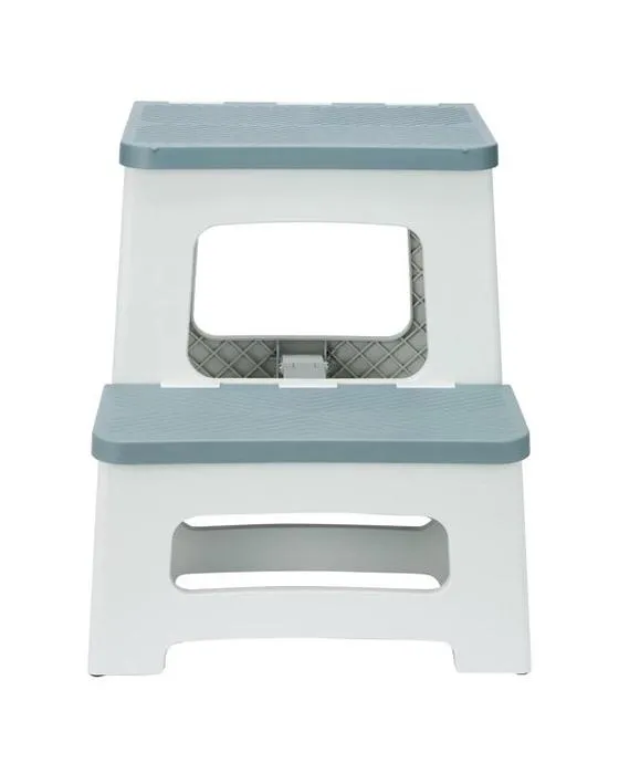 Tabouret pliant étape 2 Tier - Gris