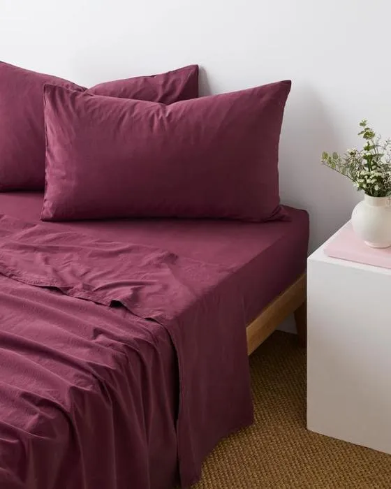 Arlo Stonewash Draps - Lit King - Rose