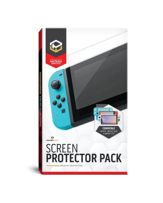 Powerwave Screen Protecteur Pack pour Interrupteur Nintendo - Multi