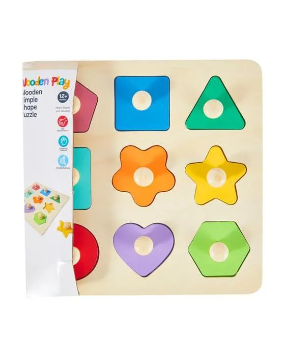 Puzzle en bois simple