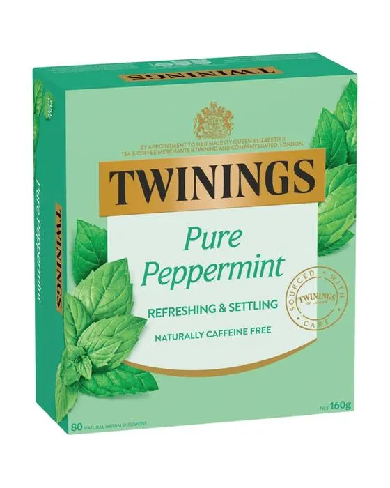 Twinings Poppermint Sacs à thé 80 Pack
