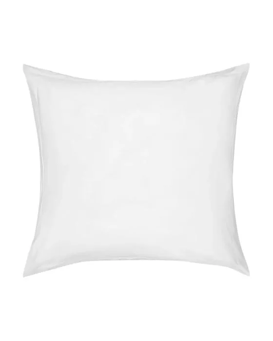 250 Thread Count Cotton Riche Oreiller Européen - Blanc