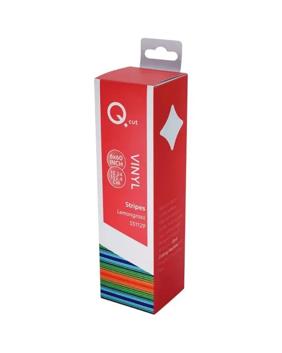 Qcut Spécialité Les bandes de citron de vinyle