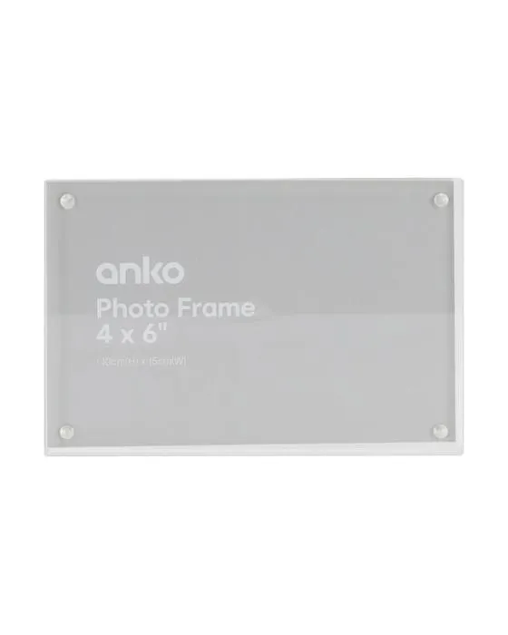 Bloc photo acrylique - 4 po x 6 po (10 cm x 15 cm), clair