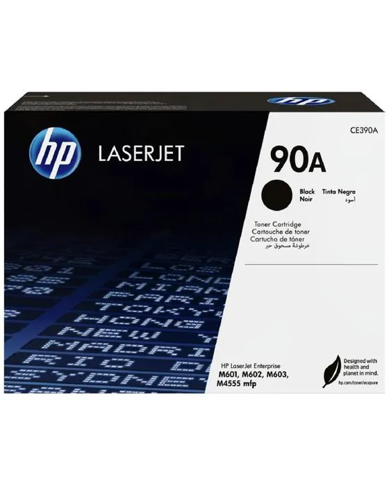 HP 90A Cartouche de toner laser Jet noir CE390A