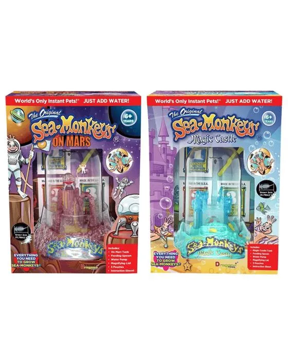 Sea-Monkeys Animaux de compagnie Playset - Assortiment
